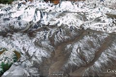 
Here is a Google Earth image of the trek from Kharta over the Shao La, up the Kama Valley to the Everest Kangshung East base Camp, and then back to Kharta over the Langma La.
